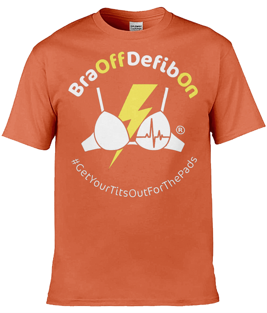 Bra Off Defib On - Event Teeshirts