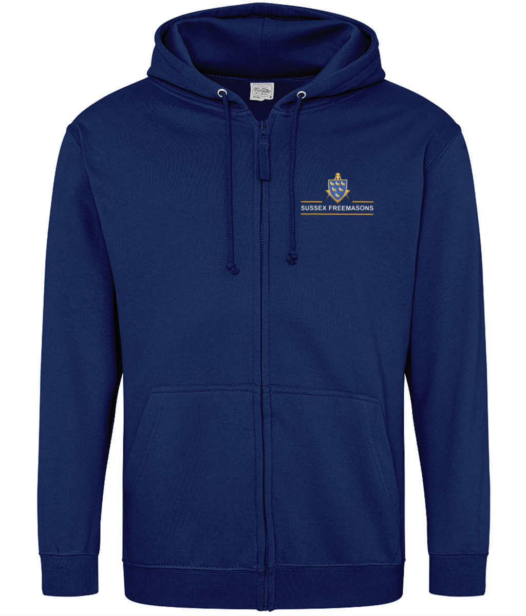 Sussex Freemasons - Zip-up Hoodie