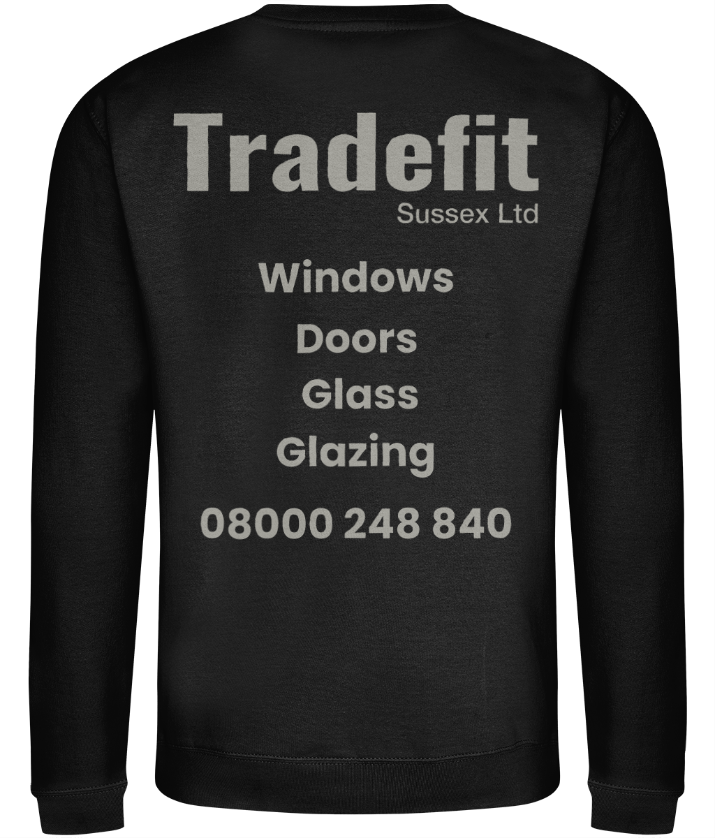 Trade Fit - Black Works Sweatshirt