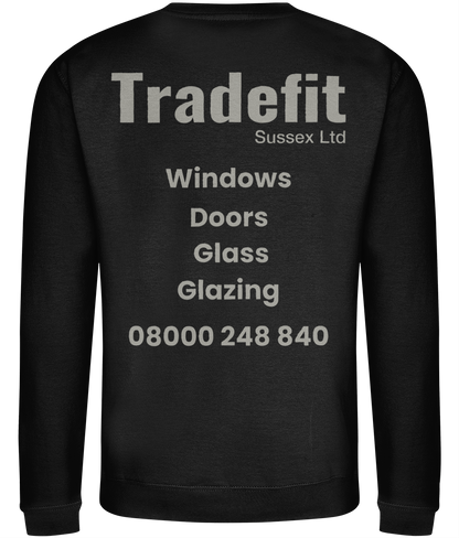Trade Fit - Black Works Sweatshirt
