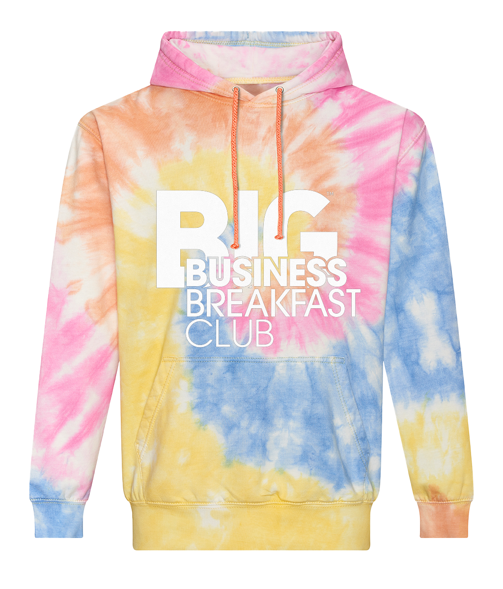 BBBC Branded Tie Dye Hoodie