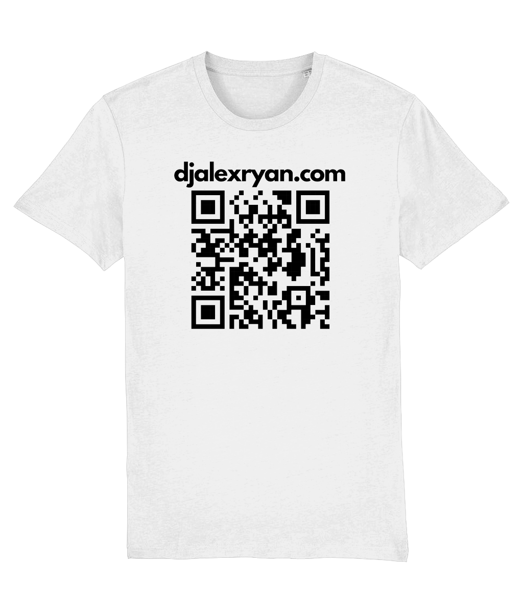 DJ Alex Ryan (managed QR) - Organic Cotton Teeshirt