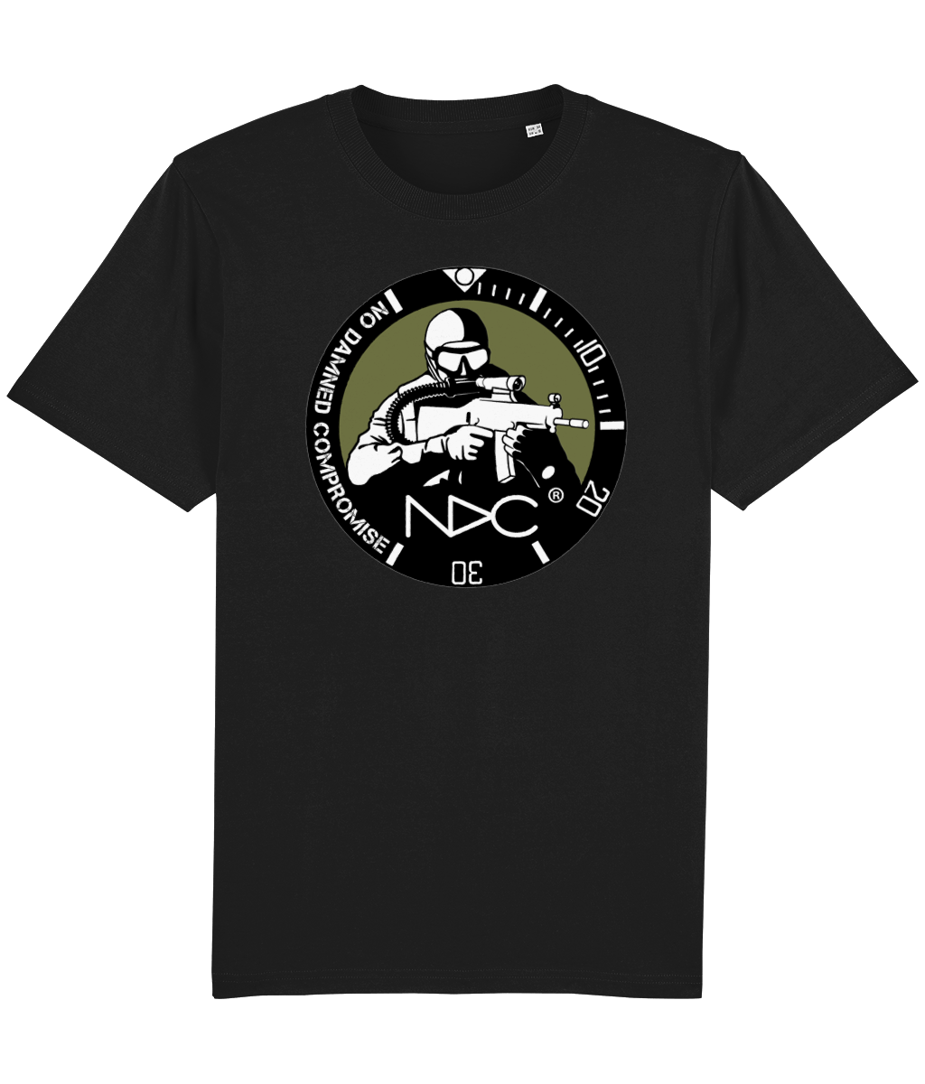 NDC Khaki 'No Damned Compromise' Teeshirt