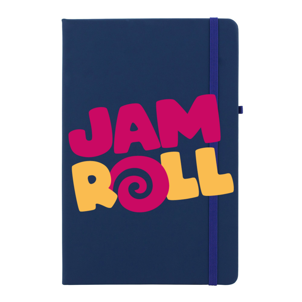 Jamroll - Coloured Soft Feel A5 Notebook