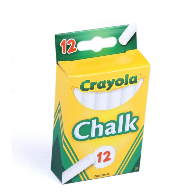 Crayola 12-Pack White Chalk for Kids Art (51-0320)