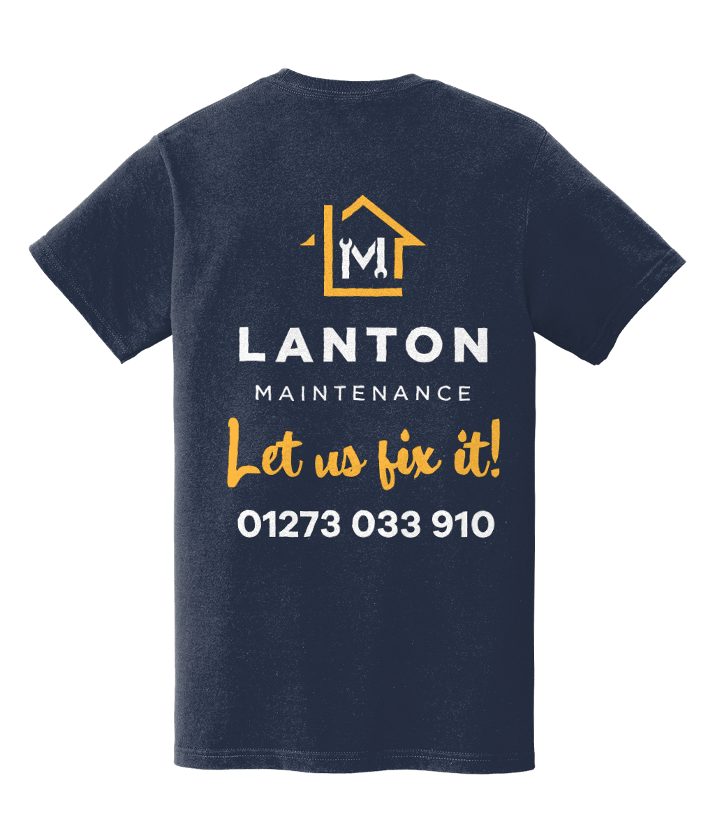 Lanton Navy Teeshirt
