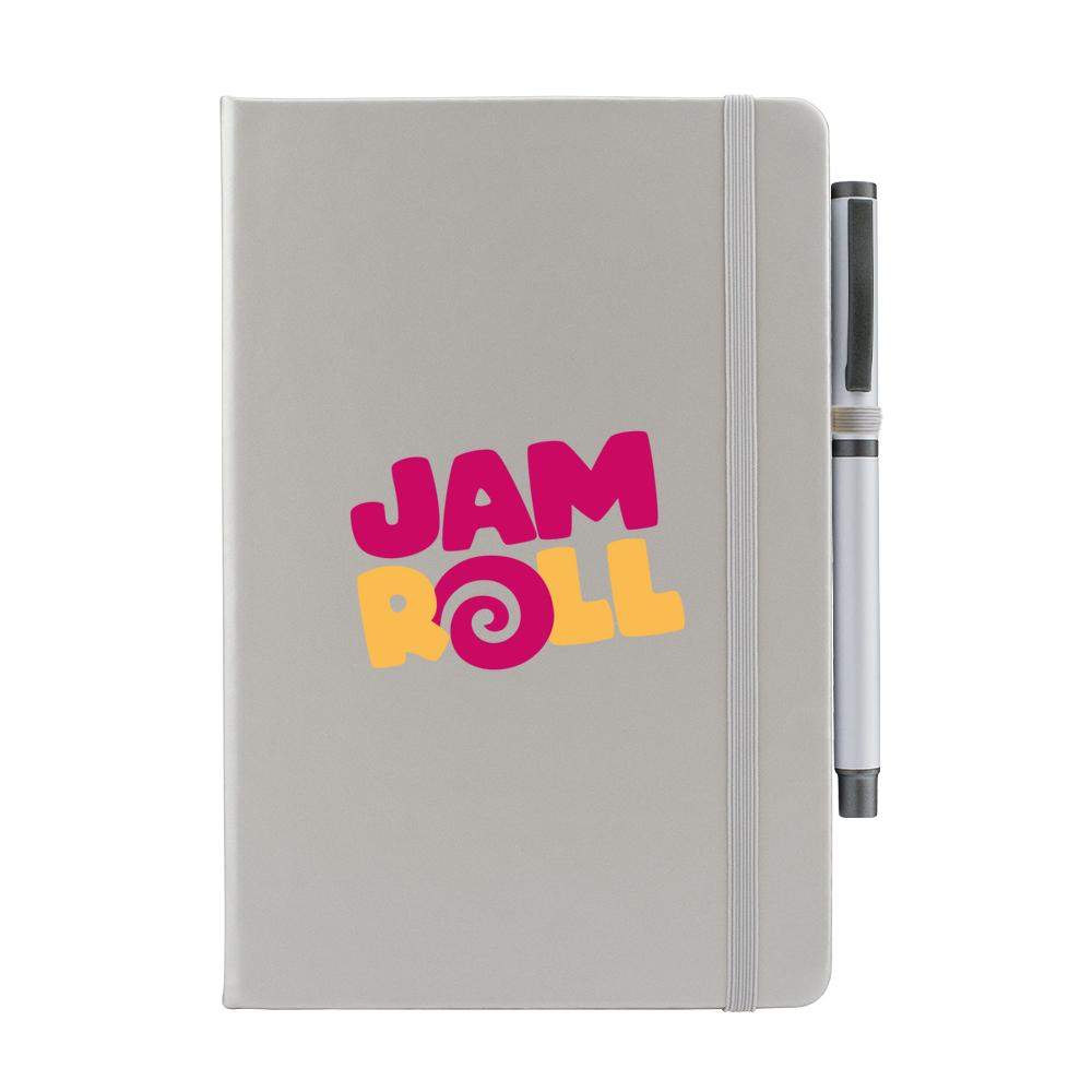 Jamroll - Pen & Notebook Set: Soft Feel A5 Notebook with Pen