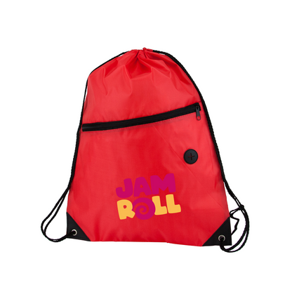 Jamroll - Drawstring Bag With Zip Pocket