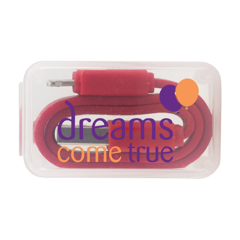 Dreams Come True - 2-in-1 Charging Cable in Case