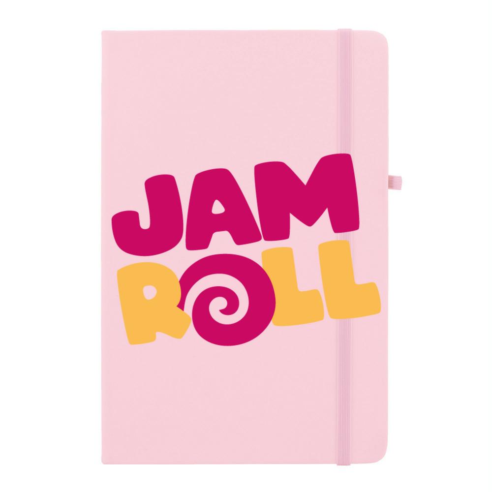 Jamroll - Coloured Soft Feel A5 Notebook