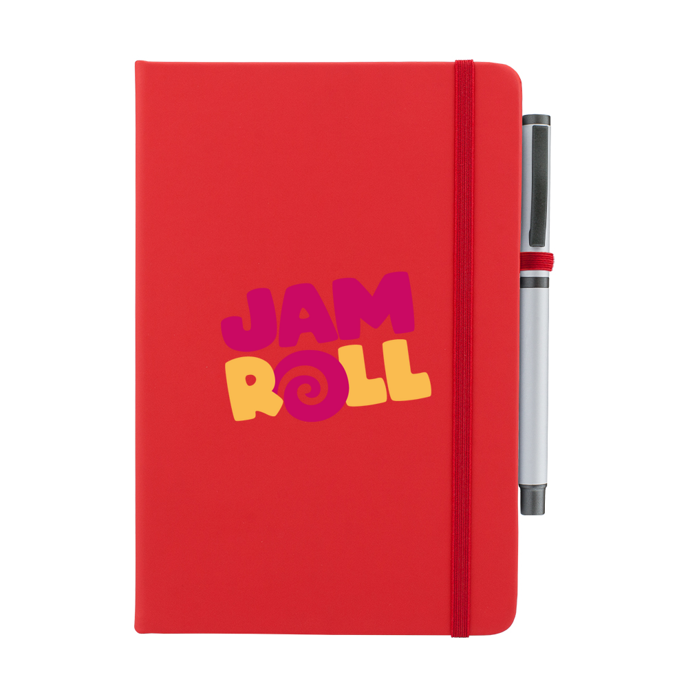 Jamroll - Pen & Notebook Set: Soft Feel A5 Notebook with Pen