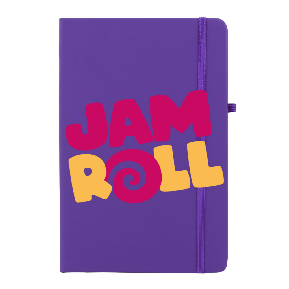 Jamroll - Coloured Soft Feel A5 Notebook