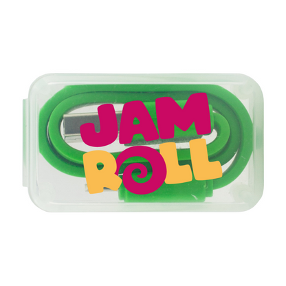 Jamroll - 2-in-1 Charging Cable in Case - Tech