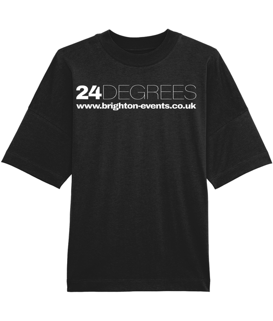 24 Degrees - Oversized with white print