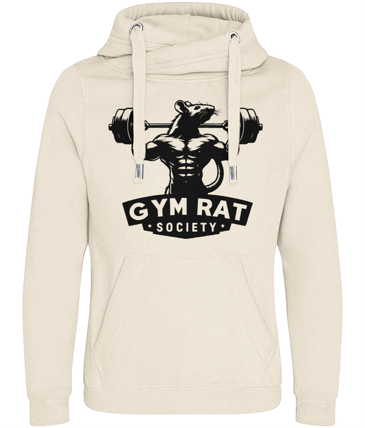 Gym Rat - Crossneck Hoodie - Design Three