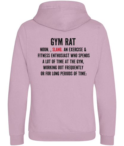 Gym Rat - Crossneck Hoodie - Design Three