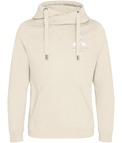 Martinfields 2024 - Cross Neck Luxury Hoodie - White print