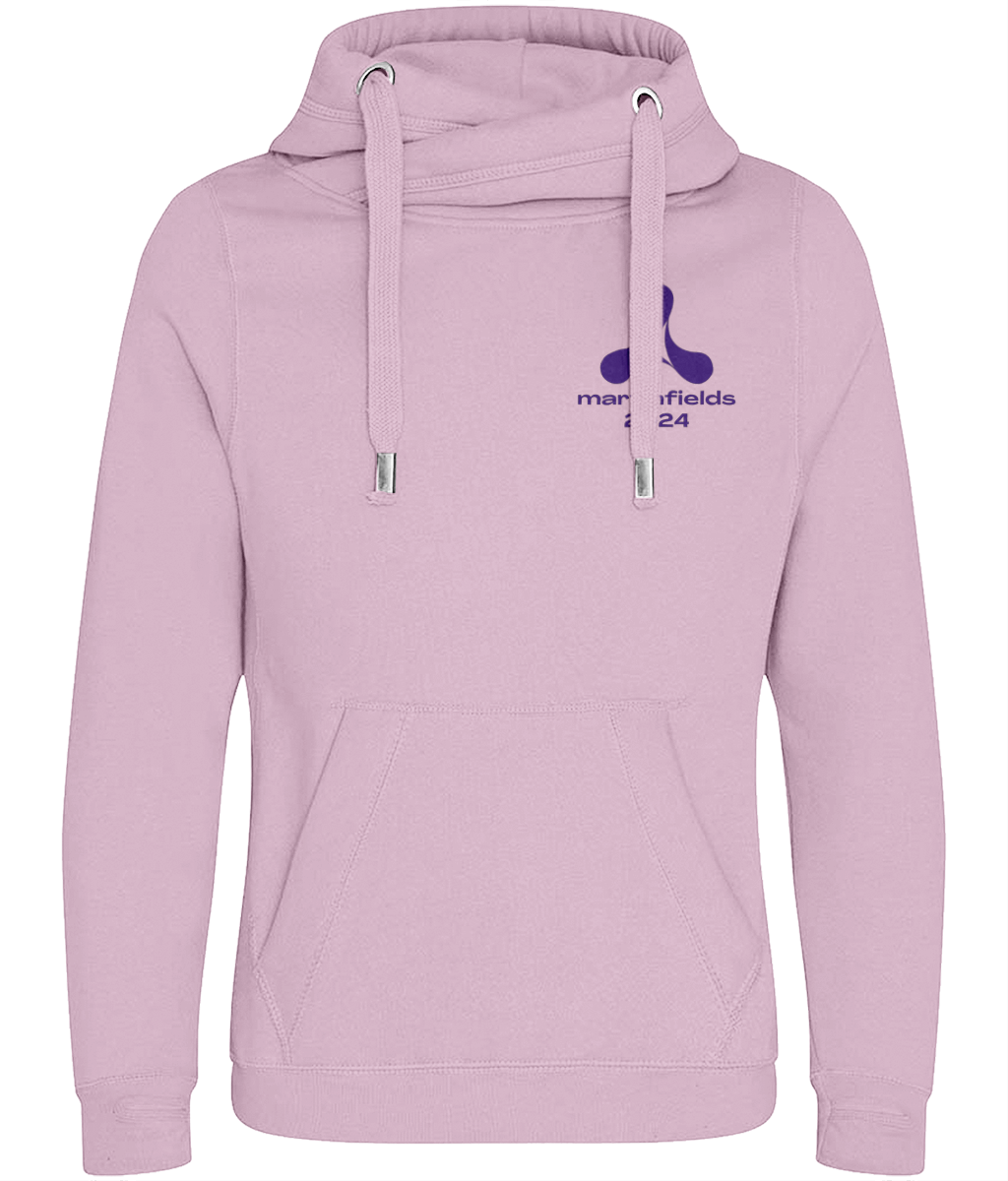 Martinfields 2024 - Cross Neck Luxury Hoodie - Purple print