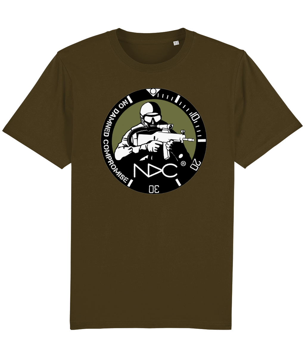 NDC Khaki 'No Damned Compromise' Teeshirt