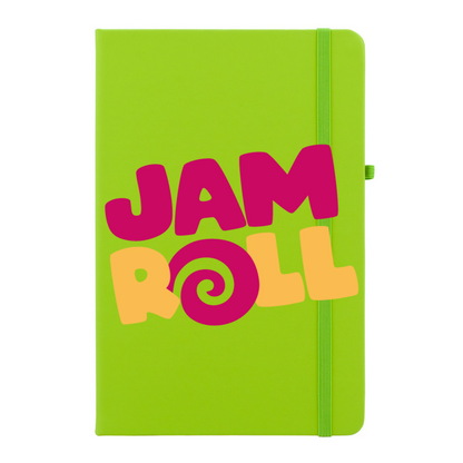 Jamroll - Coloured Soft Feel A5 Notebook