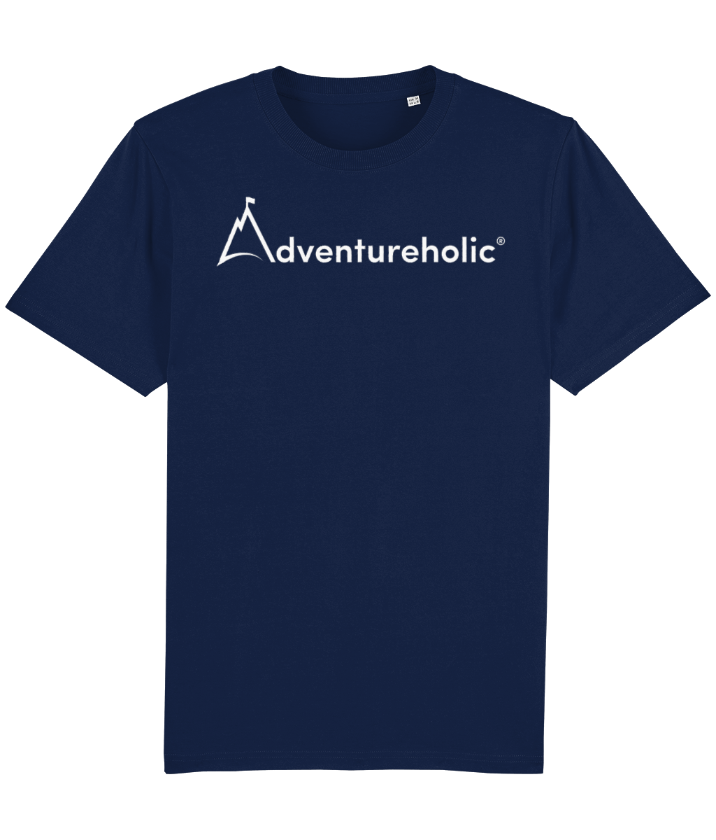 Adventureholic Unisex Tee-Shirt - White Print