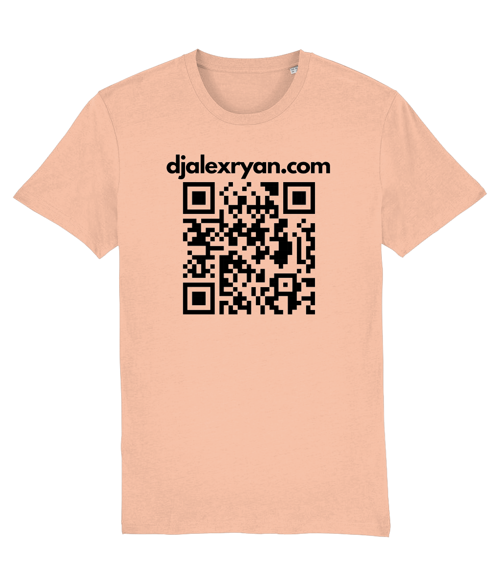 DJ Alex Ryan (managed QR) - Organic Cotton Teeshirt
