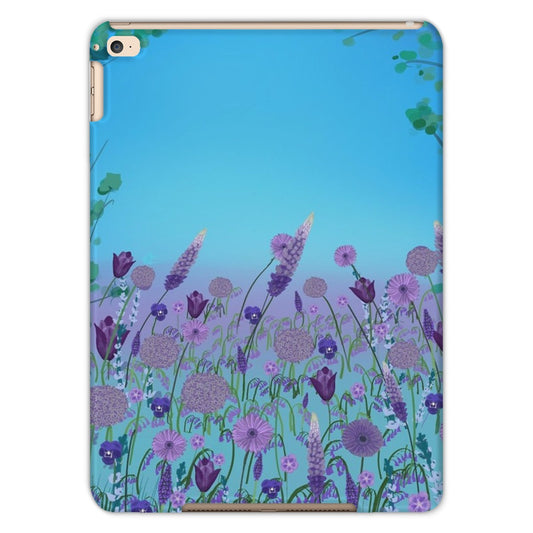 Purple Flowers (Christine) Tablet Cases