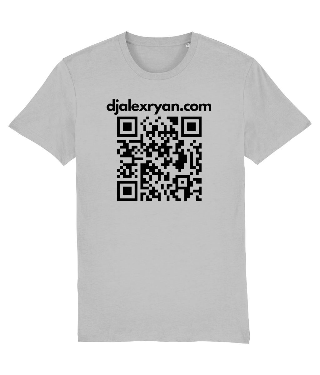 DJ Alex Ryan (managed QR) - Organic Cotton Teeshirt