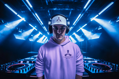 Martinfields 2024 - Cross Neck Luxury Hoodie - Purple print