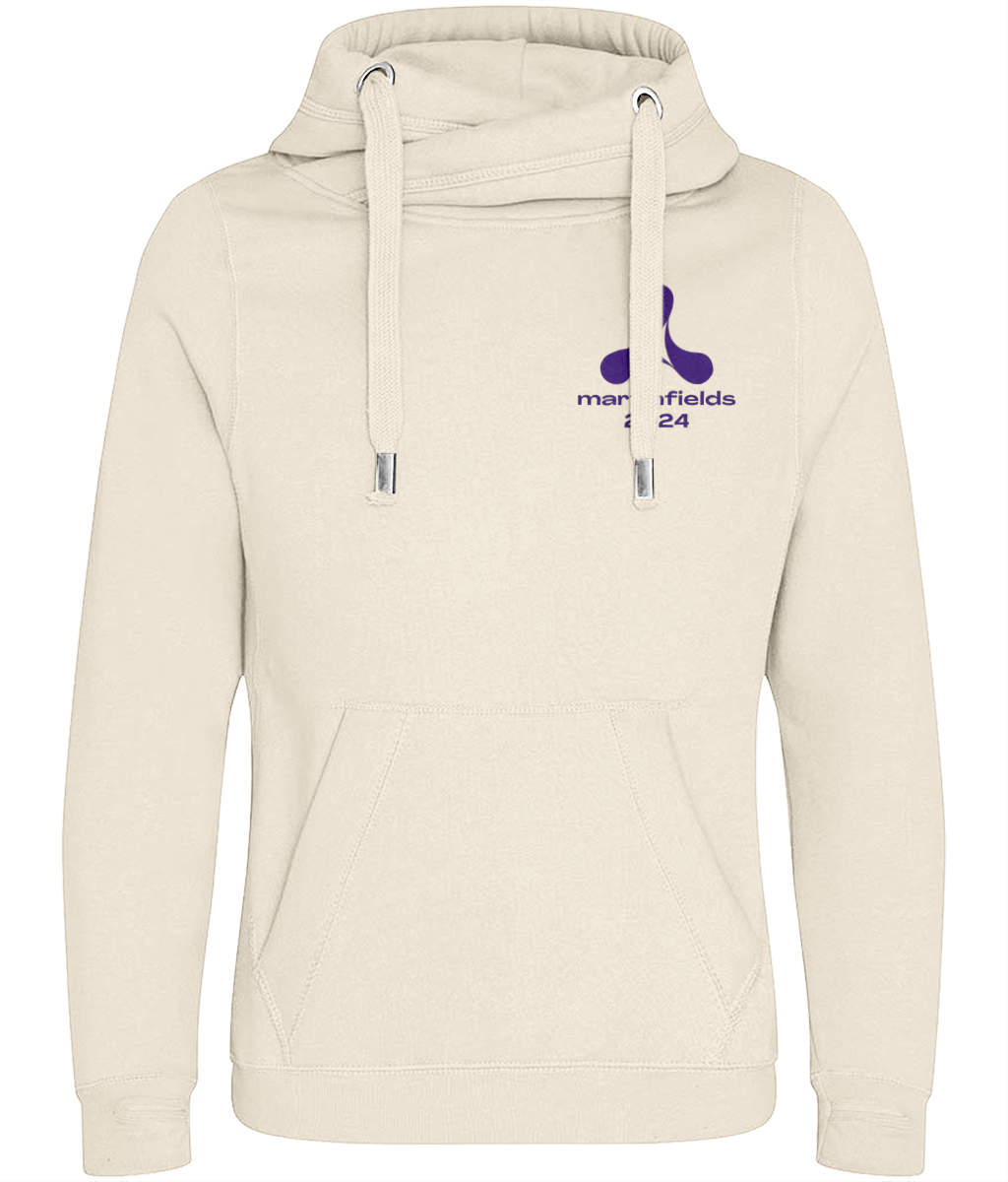 Martinfields 2024 - Cross Neck Luxury Hoodie - Purple print