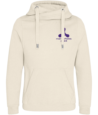 Martinfields 2024 - Cross Neck Luxury Hoodie - Purple print