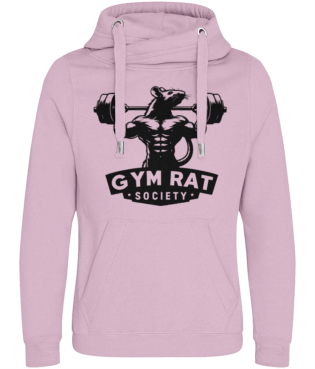 Gym Rat - Crossneck Hoodie - Design Three