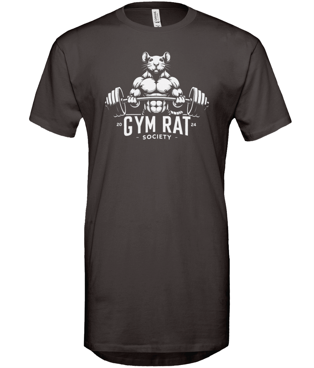 Gym Rat - Long Tee - Design One