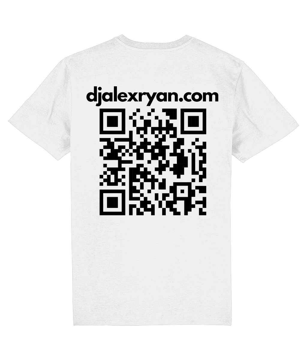 DJ Alex Ryan (managed QR) - Organic Cotton Teeshirt
