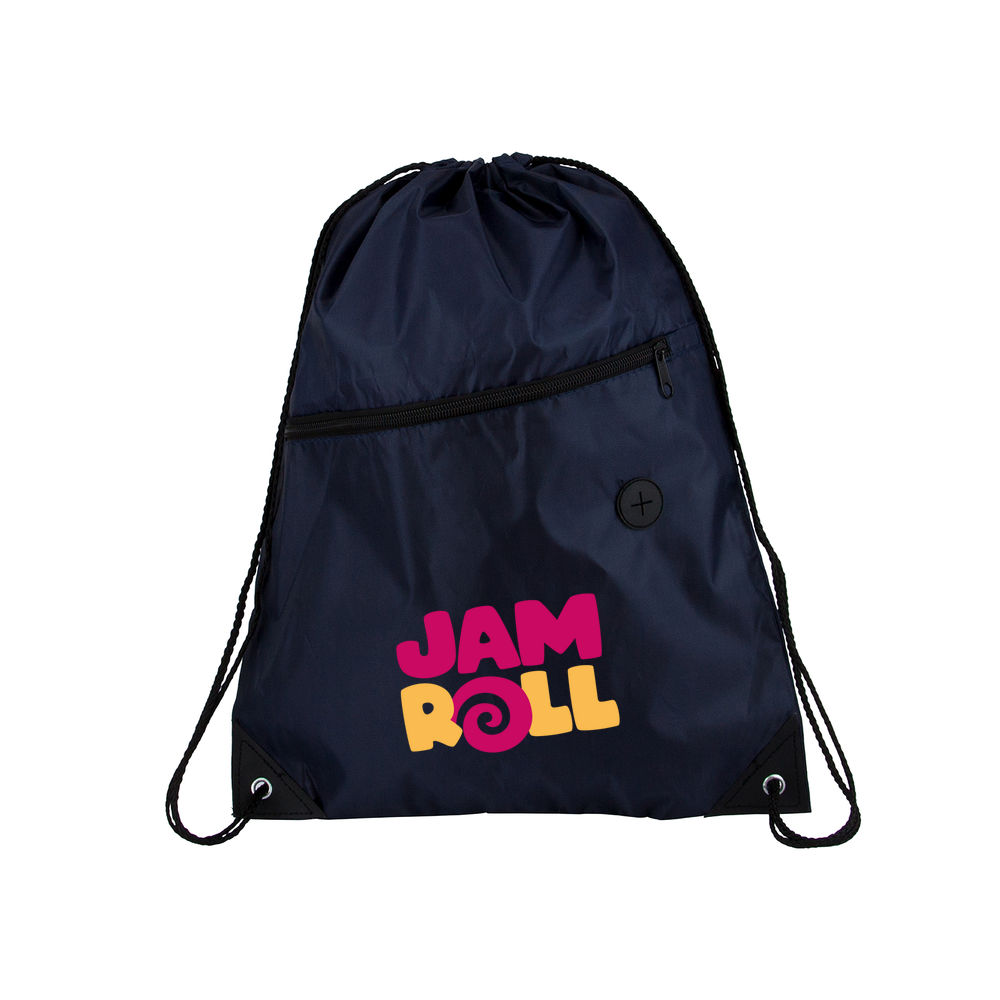 Jamroll - Drawstring Bag With Zip Pocket