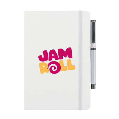 Jamroll - Pen & Notebook Set: Soft Feel A5 Notebook with Pen