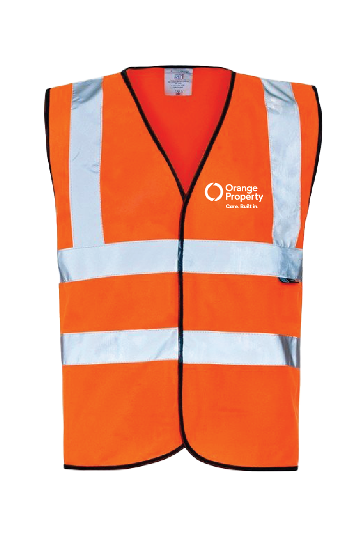 Orange Property - HiVis Vests