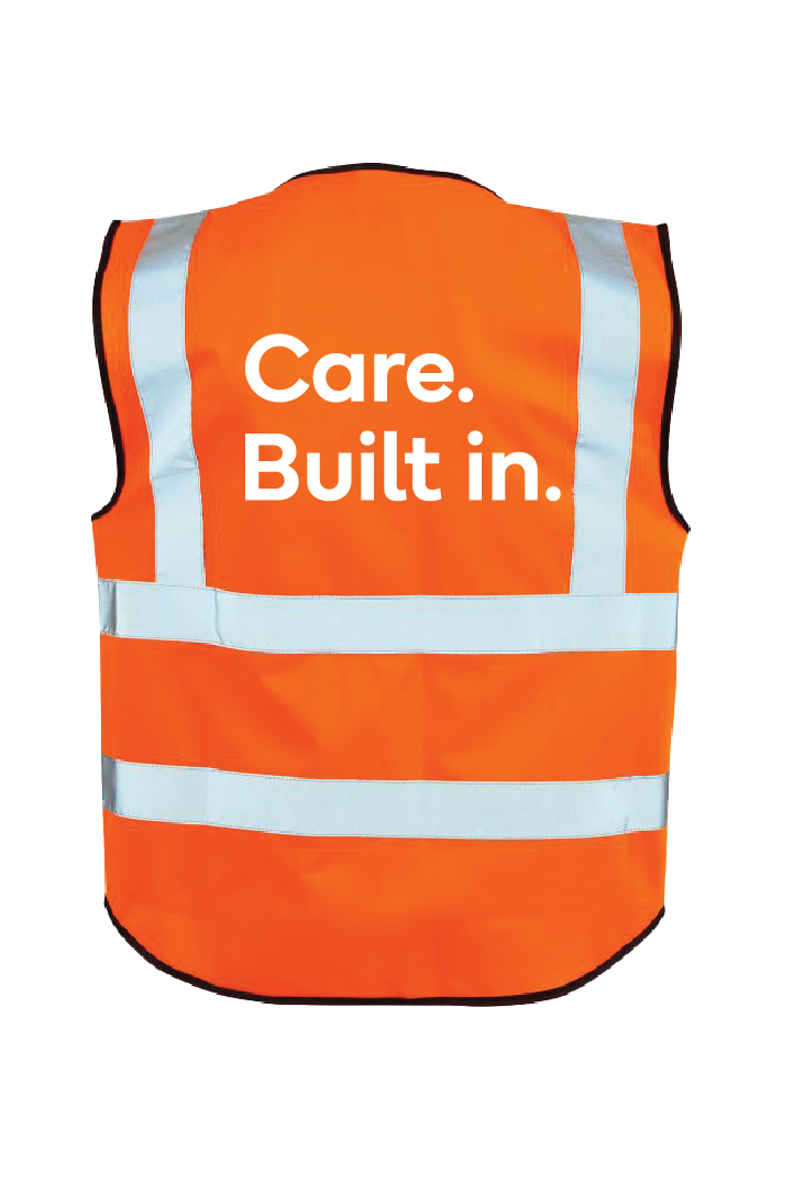 Orange Property - HiVis Vests