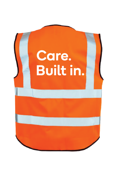 Orange Property - HiVis Vests