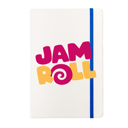 Jamroll - White Soft Feel A5 Notebook