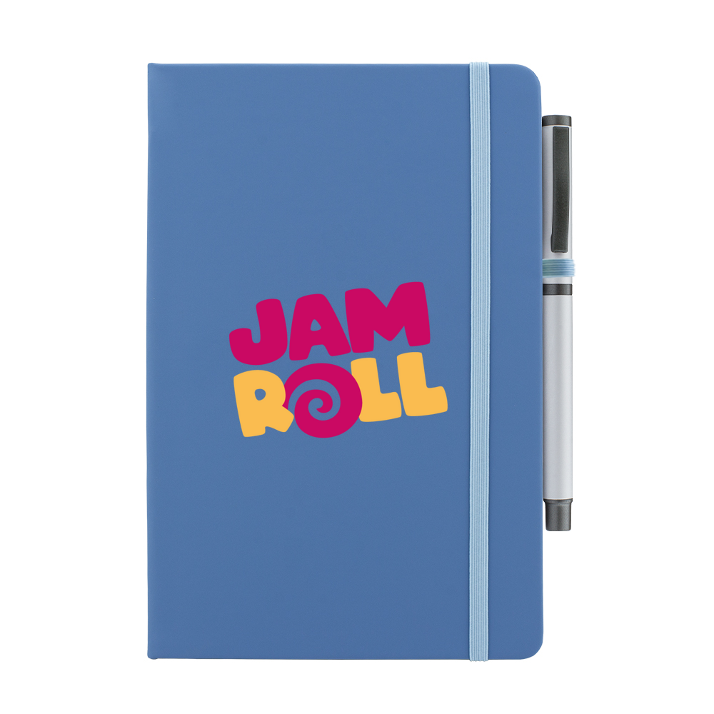 Jamroll - Pen & Notebook Set: Soft Feel A5 Notebook with Pen