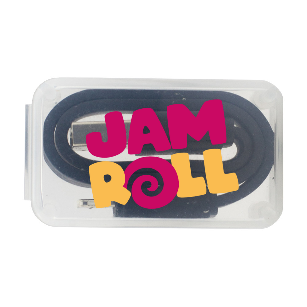 Jamroll - 2-in-1 Charging Cable in Case - Tech