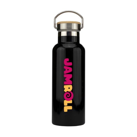 Jamroll - Stainless Steel Bottle with Bamboo Lid