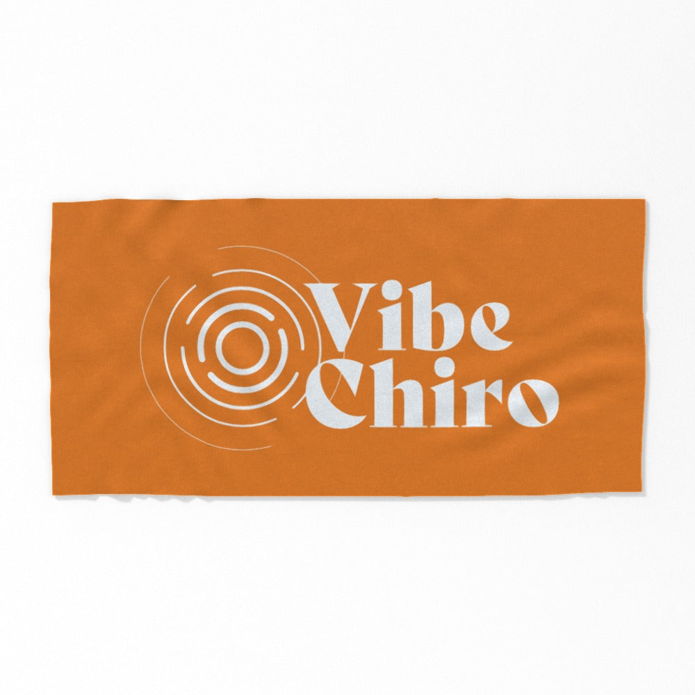 Vibe Chiro - Orange branded towel