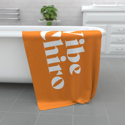 Vibe Chiro - Orange branded towel