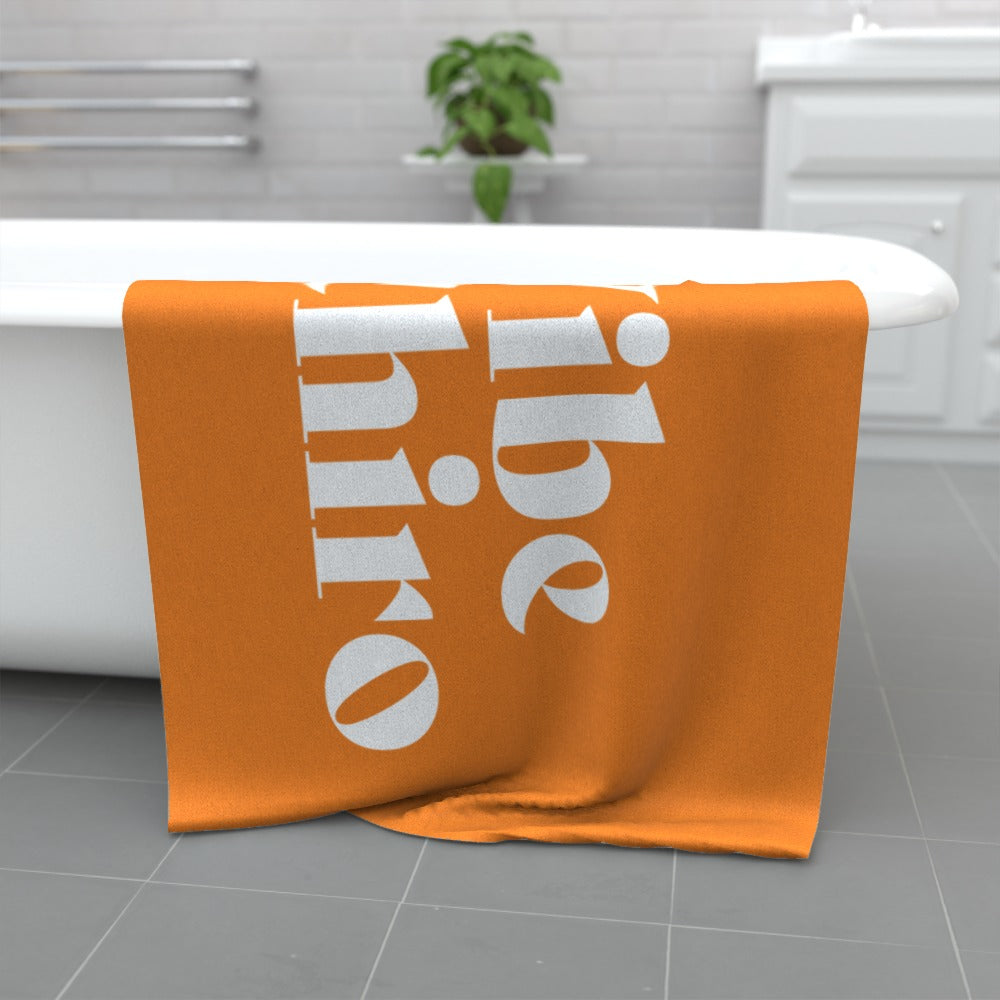Vibe Chiro - Orange branded towel