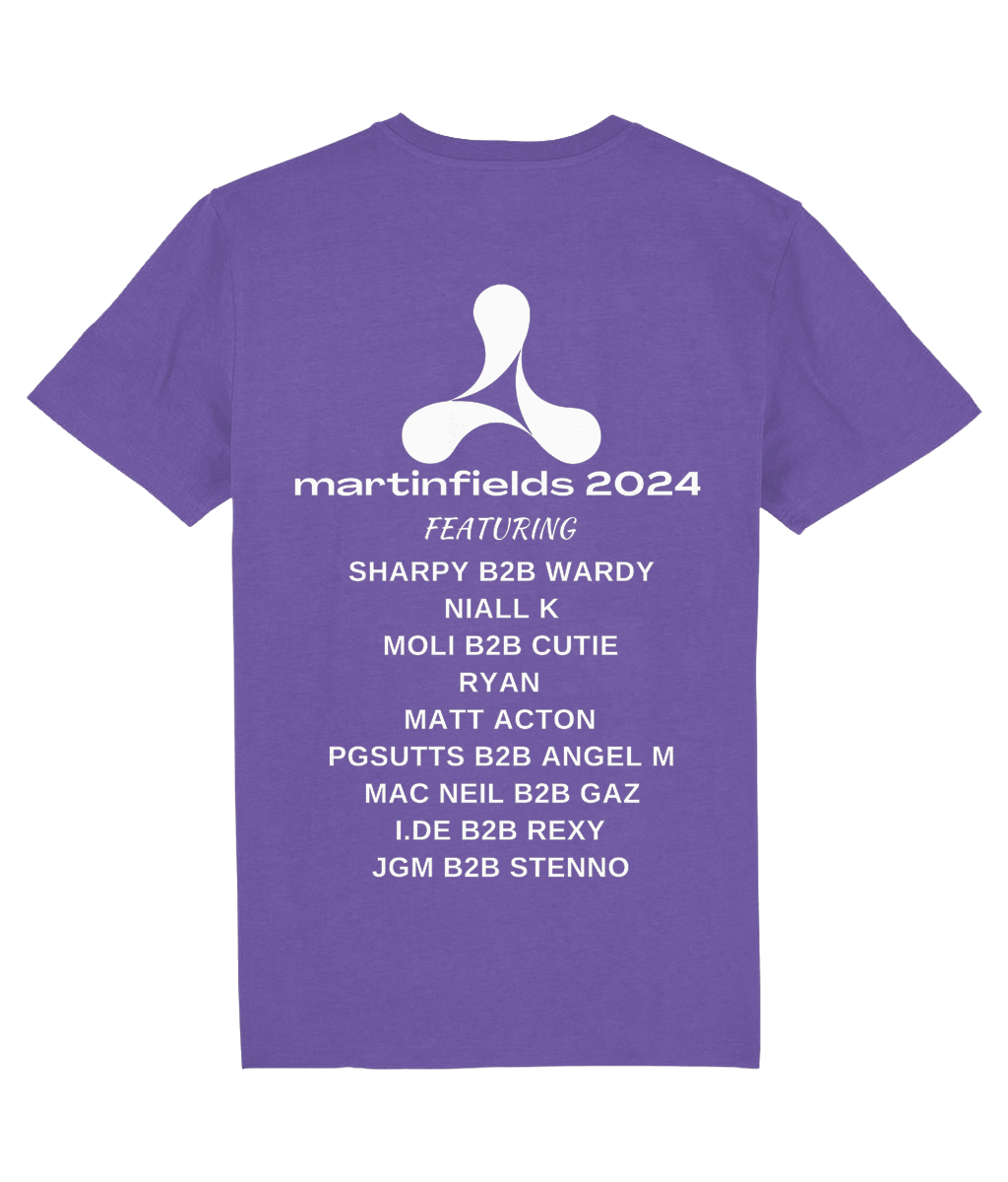 Martinfields 2024 - Cotton Teeshirt - White print