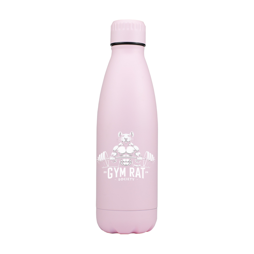 Gym Rat - Matte Vacuum Bottle - 500ml - Design One