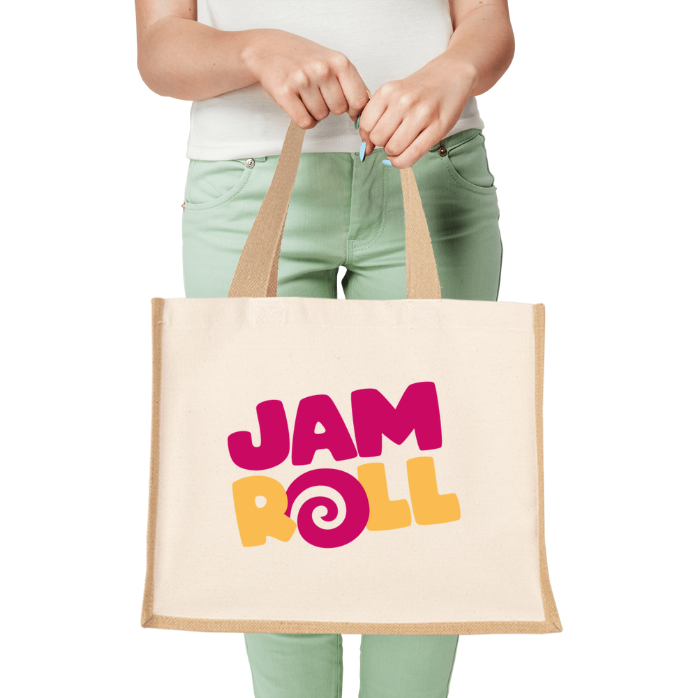 Jamroll - Canvas & Jute Shopper Bag