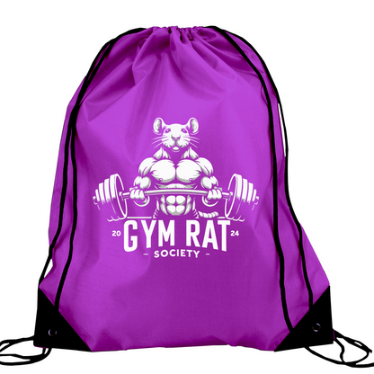 Gym Rat - Drawstring Bag - Design One